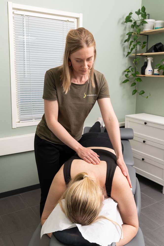 Seppänaprapaatit - hieronta